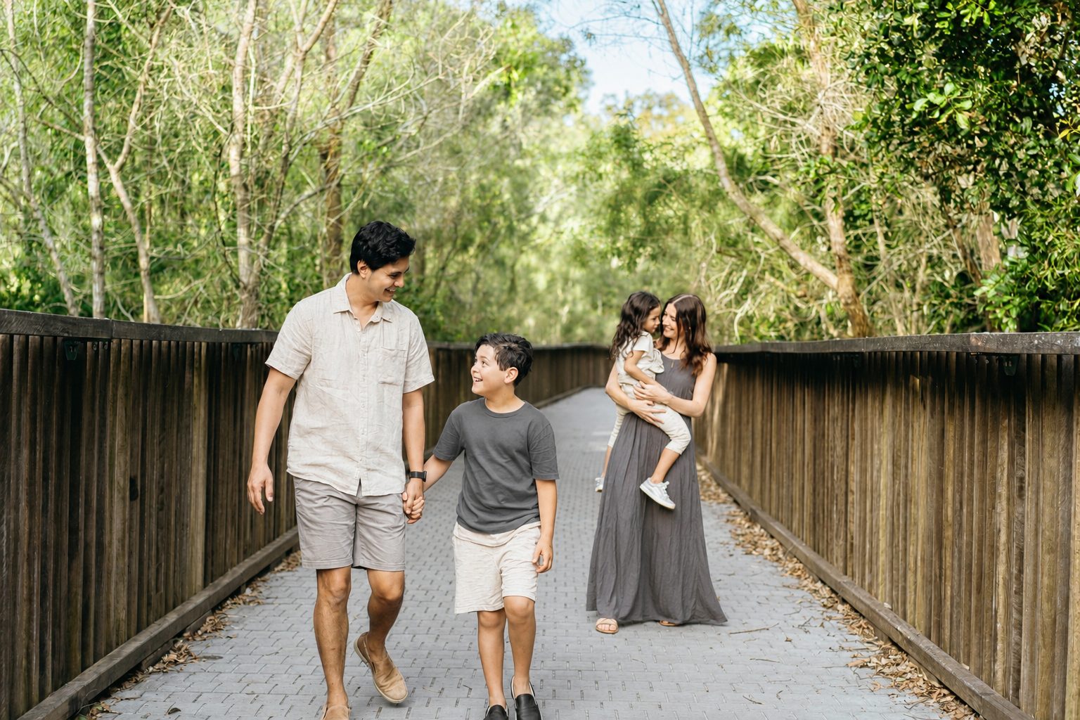 Natural bushland surrounding Parkwood